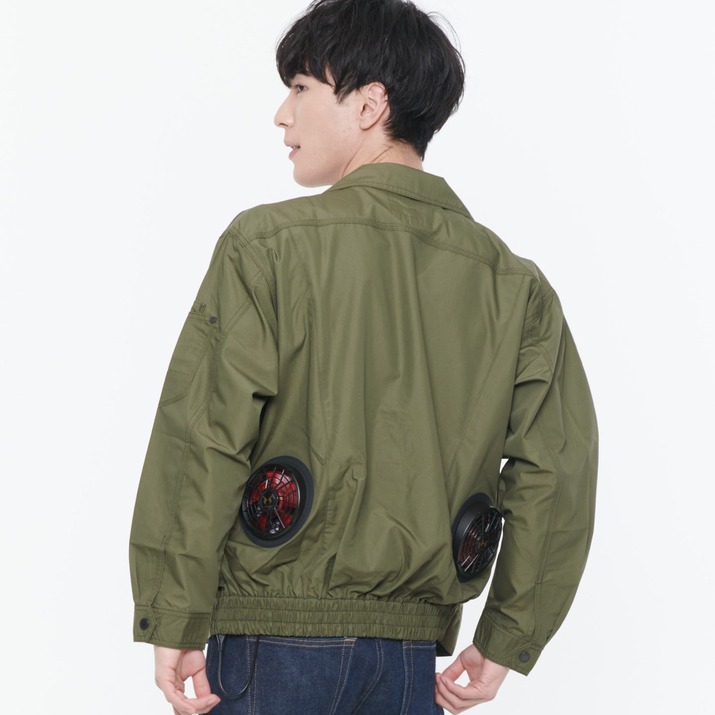 【長袖ブルゾン】 空調風神服 使いやすい色合いの高機能シリーズ KF95100