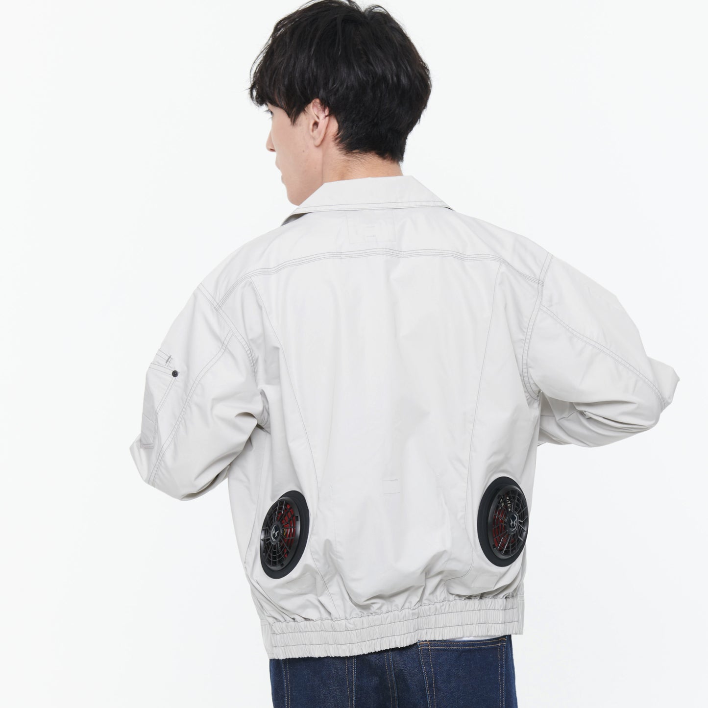 【長袖ブルゾン】 空調風神服 使いやすい色合いの高機能シリーズ KF95100