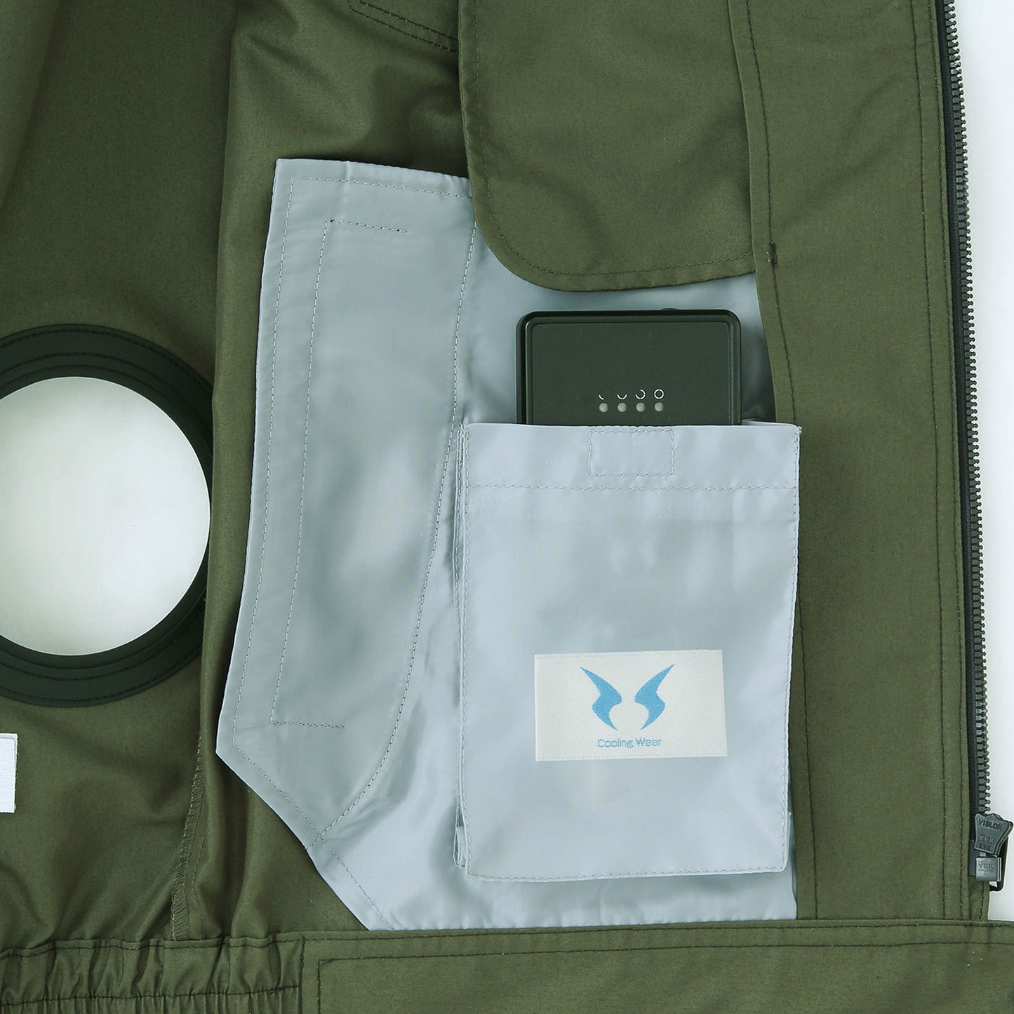 【長袖ブルゾン】 空調風神服 使いやすい色合いの高機能シリーズ KF95100