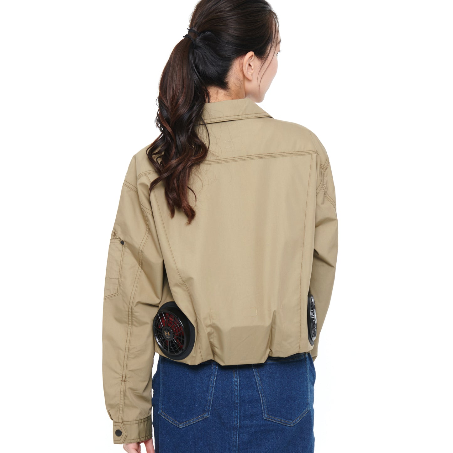 【長袖ブルゾン】 空調風神服 使いやすい色合いの高機能シリーズ KF95100