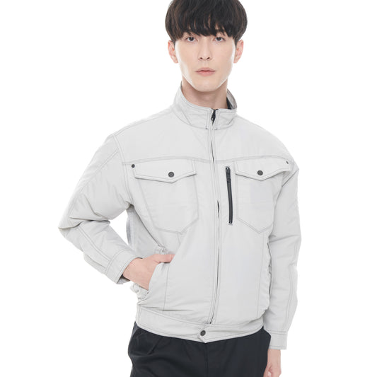 サンエス 空調風神服 脱落防止ネット付き 【ファンネット付長袖ブルゾン】 KF95100V