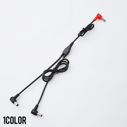 【ファン用ケーブル】 空調風神服 JapanLabel 12V仕様 全長1030mm RD9030