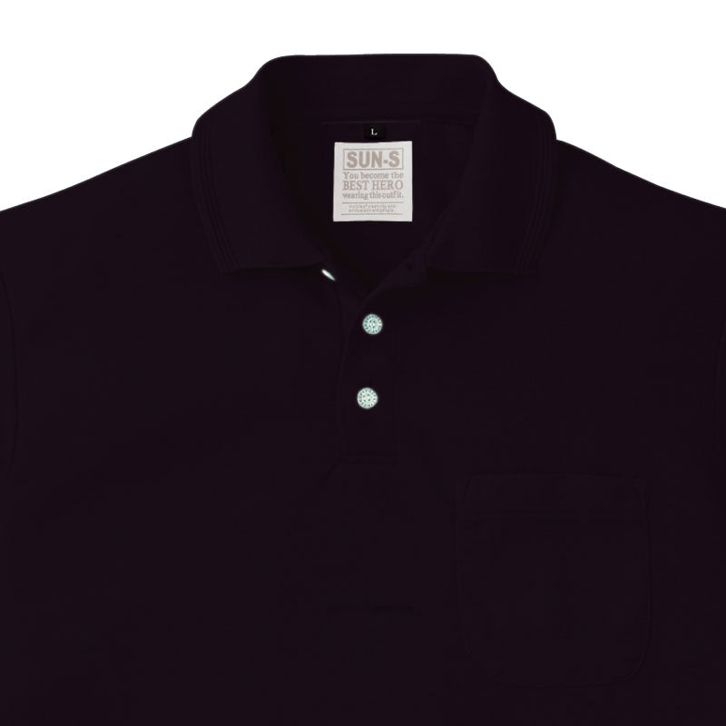 【エコ長袖ポロシャツ】 サービス向けユニフォーム 機能とカラーが豊富な高性能長袖ポロシャツ 【SA10061】