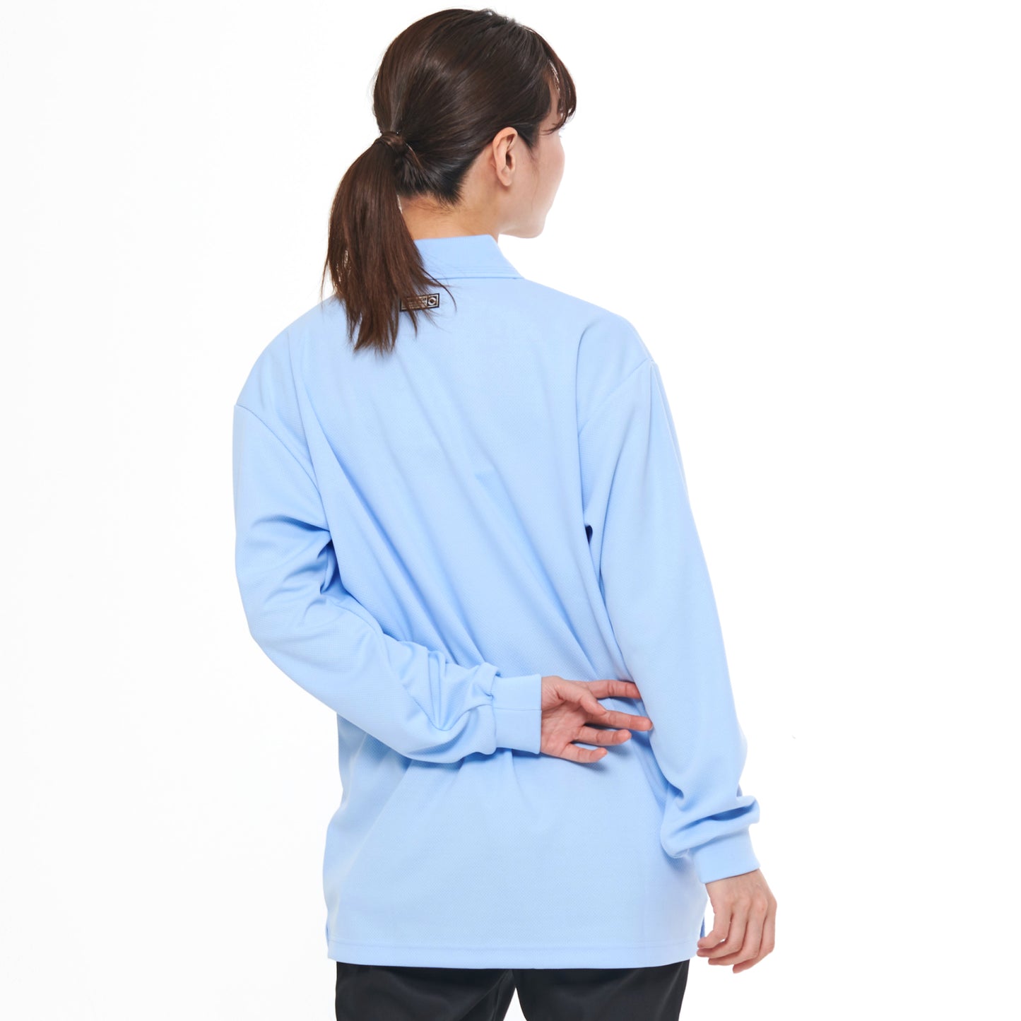 【エコ長袖ポロシャツ】 サービス向けユニフォーム 機能とカラーが豊富な高性能長袖ポロシャツ 【SA10061】