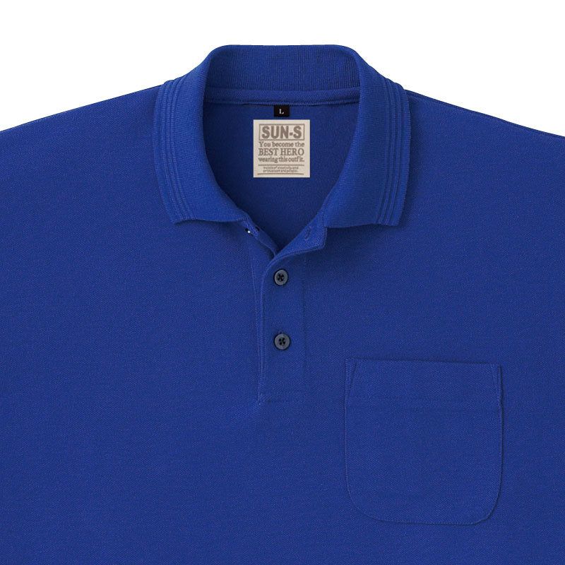 【半袖ポロシャツ】 サービス向けユニフォーム 綿混生地で肌触り抜群 ベーシックデザイン 【SA10070】