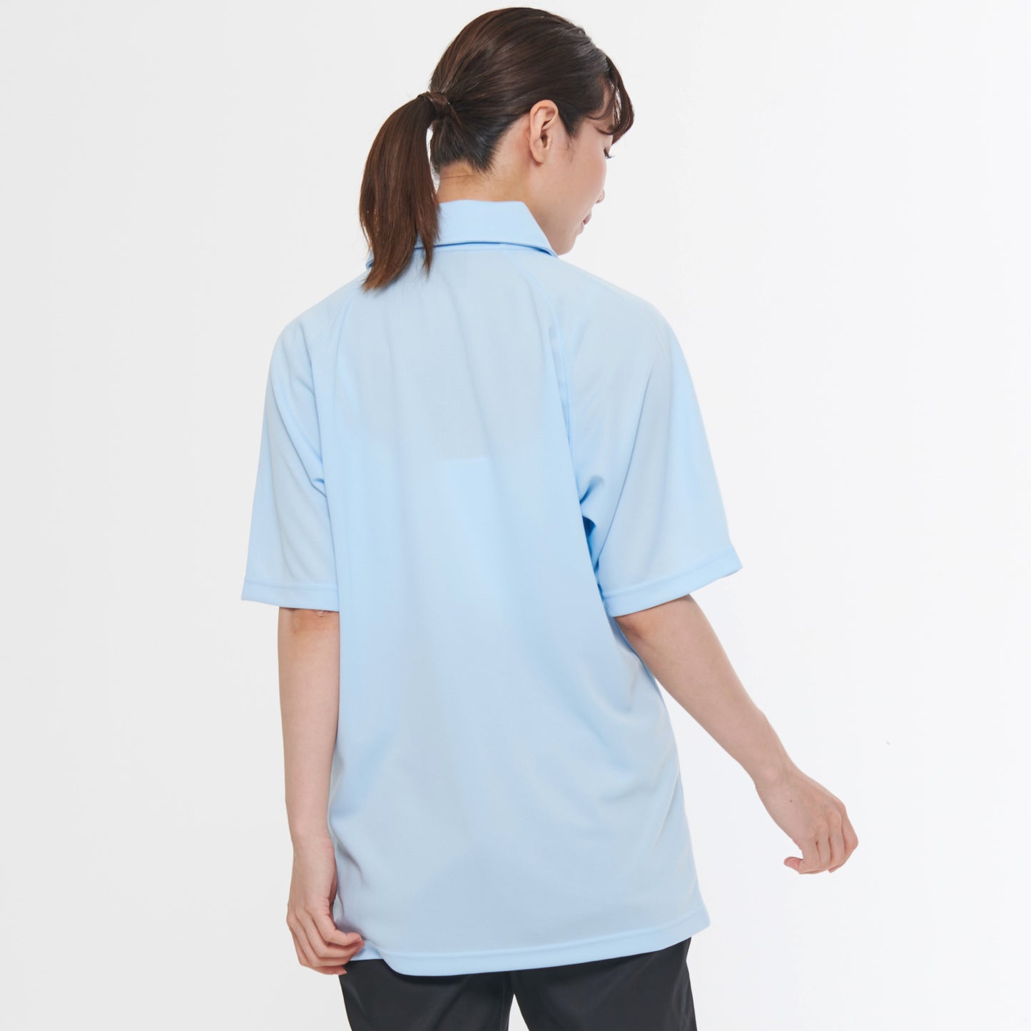 【半袖ポロシャツ】 サービス向けユニフォーム 動きやすいラグラン仕様 高ストレッチでワーカーに最適 【SA10100】