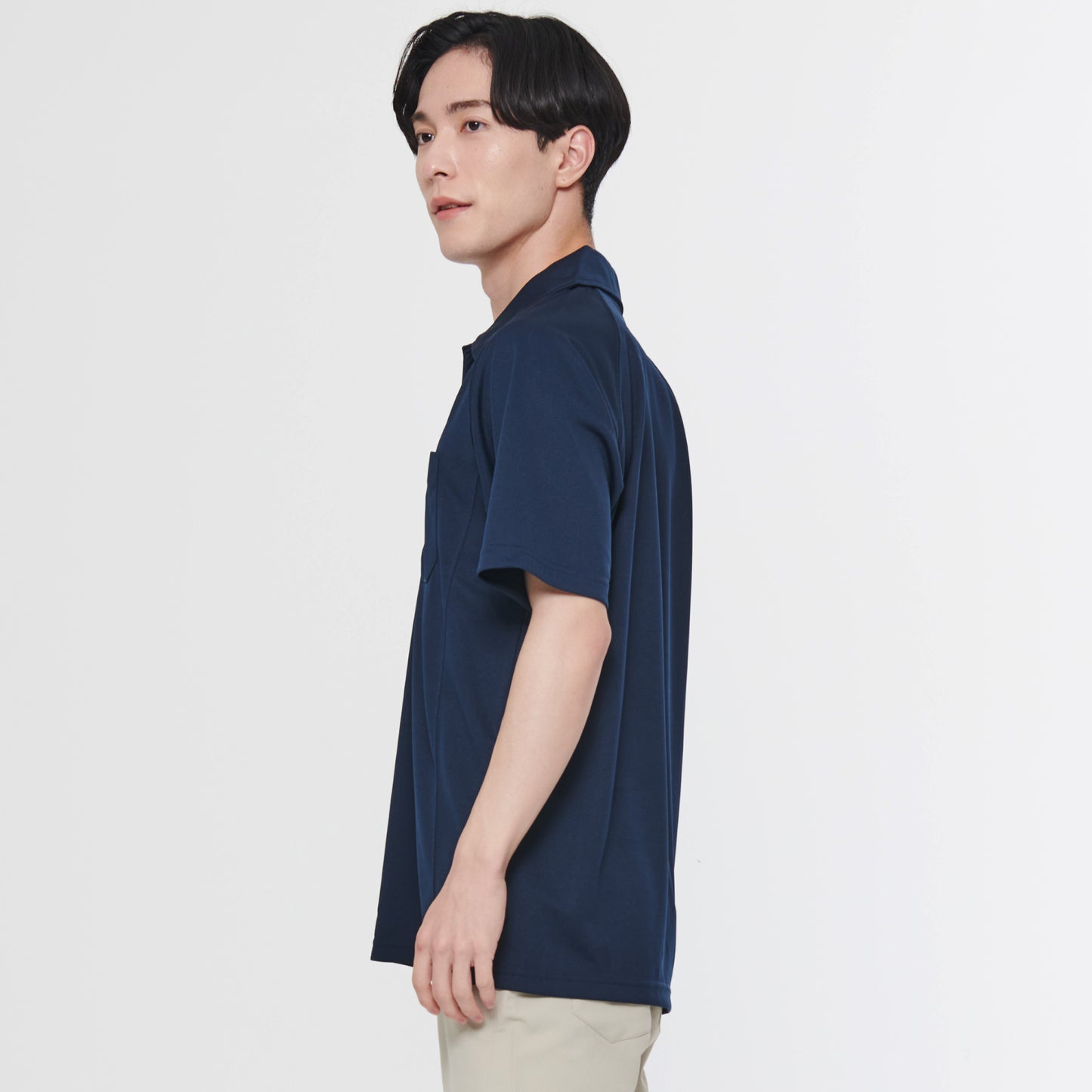 【半袖ポロシャツ】 サービス向けユニフォーム 動きやすいラグラン仕様 高ストレッチでワーカーに最適 【SA10100】