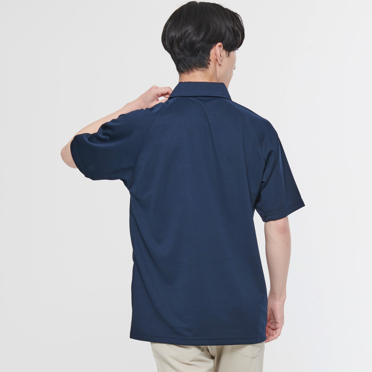 【半袖ポロシャツ】 サービス向けユニフォーム 動きやすいラグラン仕様 高ストレッチでワーカーに最適 【SA10100】