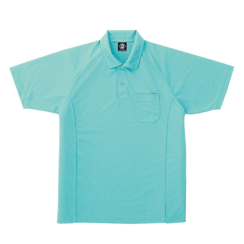 【半袖ポロシャツ】 サービス向けユニフォーム 動きやすいラグラン仕様 高ストレッチでワーカーに最適 【SA10100】