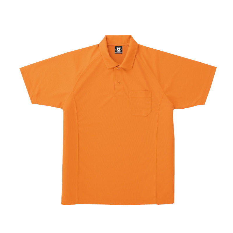 【半袖ポロシャツ】 サービス向けユニフォーム 動きやすいラグラン仕様 高ストレッチでワーカーに最適 【SA10100】