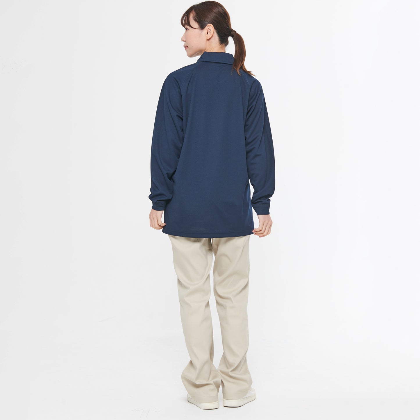 【長袖ポロシャツ】 サービス向けユニフォーム 柔らかい素材で人気のあるサービスウェア【SA10101】