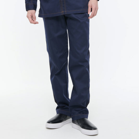 サンエス 作業服 ワーキングウェア 働く可能性広げるタフデザイン パンツカラビナループ付き【ノータックパンツ】WA11711シリーズ WA11714