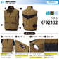 【メーカー保証付】 空調風神服®×ペルチェベスト 冷却ウェア一式セット【KF92132×EF92672セット】