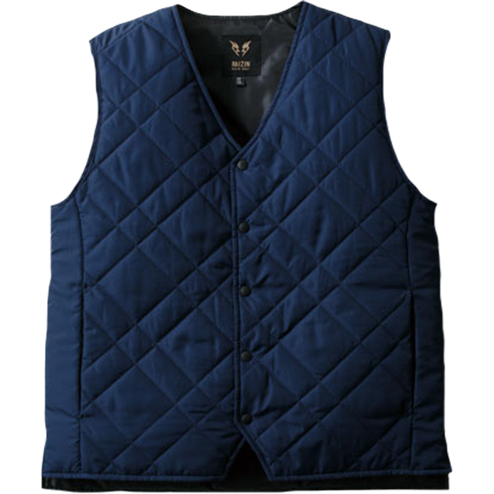 雷神ウォームベスト】 雷神服Ⓡ 高級感あふれる光沢と肌触り 日本