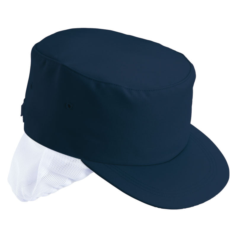 サンエス ネット付きキャップ 衛生管理強化 アジャスター付き