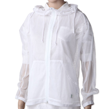 虫よけアイテム 軽い 涼しい ベーシックモデルパーカー 【虫よけメッシュパーカー】 インセクトシールド INS7005 ※数量限定