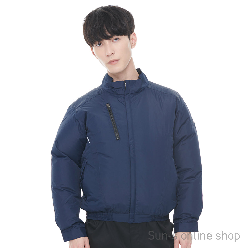 チタン加工長袖ブルゾン】 空調風神服 裏チタン加工で赤外線・UVカット