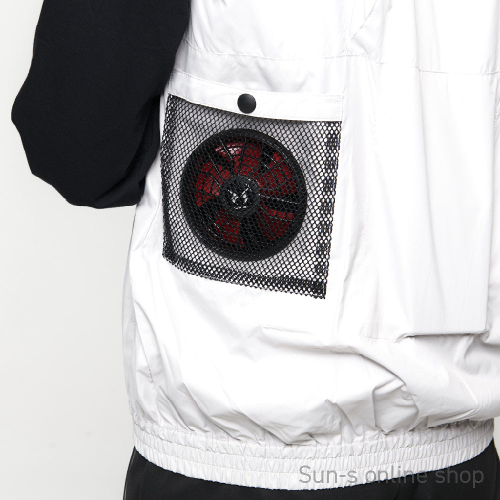 【チタン加工ベスト】 空調風神服 裏チタン加工で赤外線・UVカット KF102