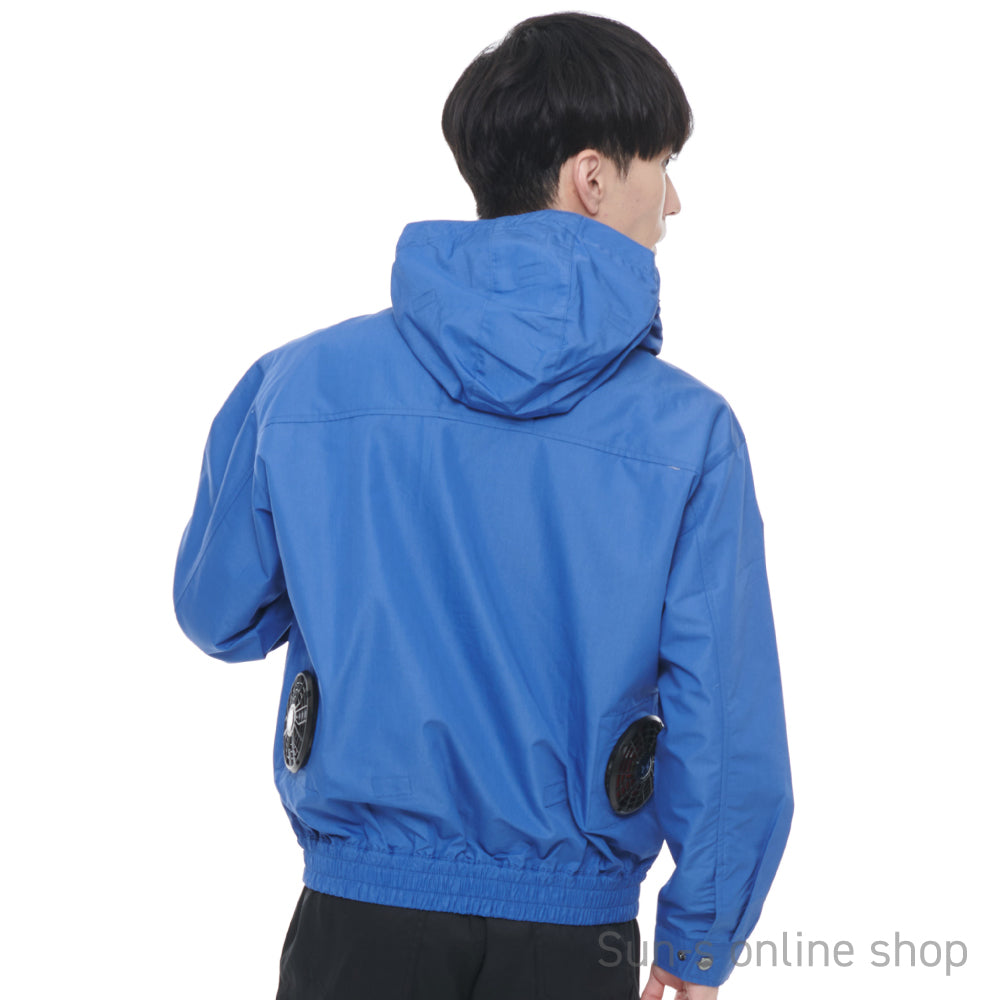 サンエス 空調風神服 人気のスタンダードシリーズ 【フード付長袖