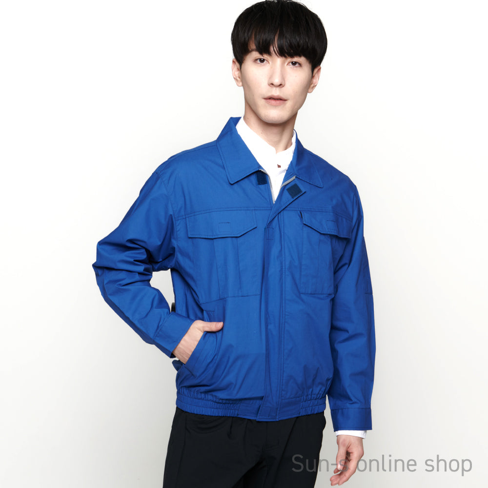 サンエス 空調風神服 良着心地のベーシックアイテム 【長袖ワークブルゾン】 KF90550
