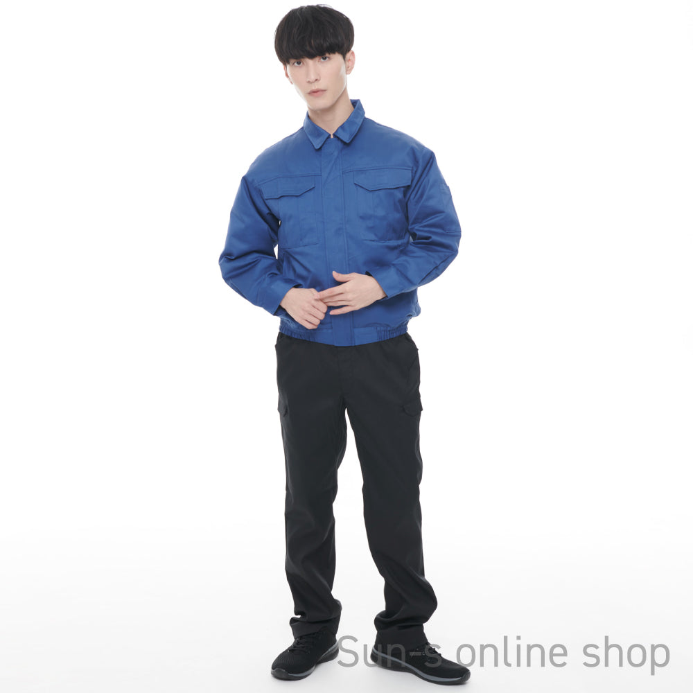 【長袖ワークブルゾン】 空調風神服 丈夫な厚地生地ブルゾン KF90600