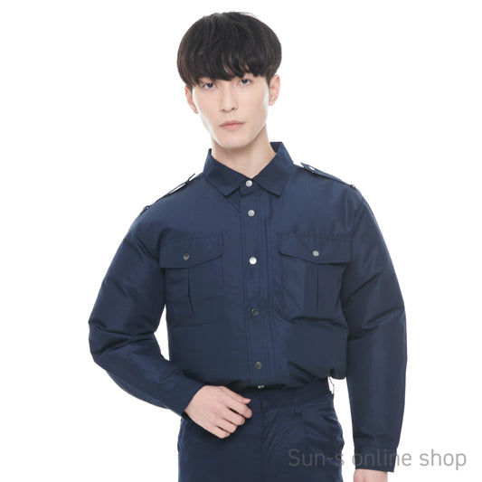 【長袖シャツ】 空調風神服 警備などの業務に最適 KF92029