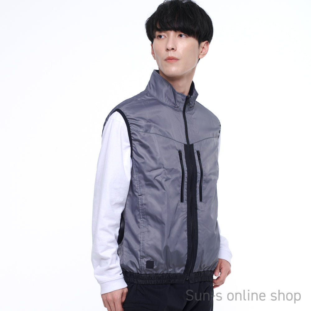 【在庫限り】 空調風神服 洗練されたモダンデザイン ベスト KF92122