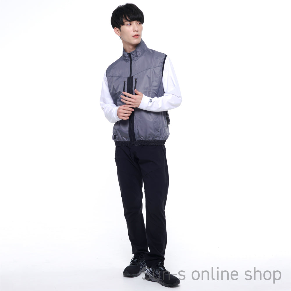 【在庫限り】 空調風神服 洗練されたモダンデザイン ベスト KF92122