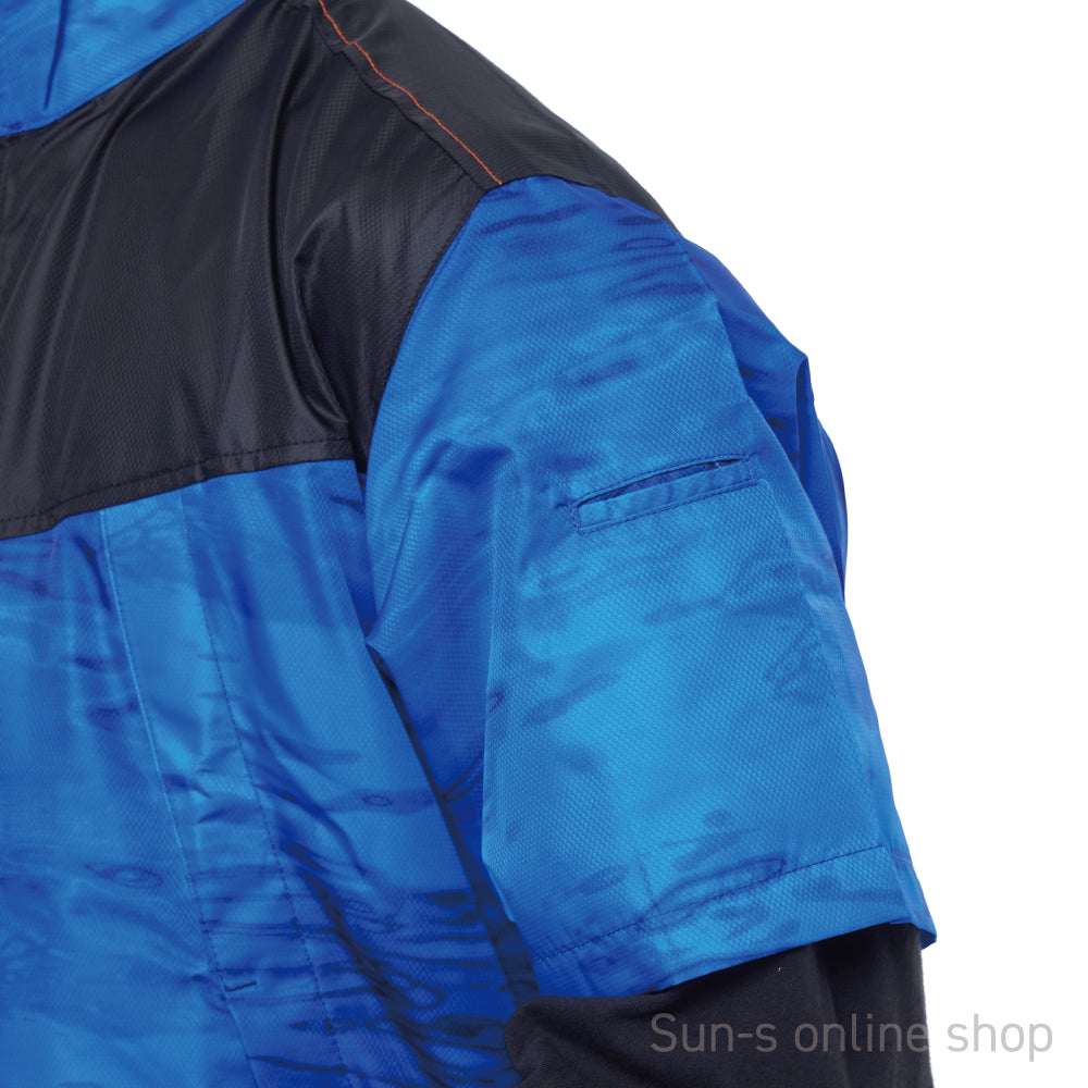 【在庫限り】 サンエス 空調風神服 ロープライス品 スポーティー＆アウトドアデザイン 【半袖ブルゾン】 KF92160