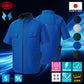 【エコ半袖ブルゾン】 空調風神服 環境配慮型ウェア KF92410