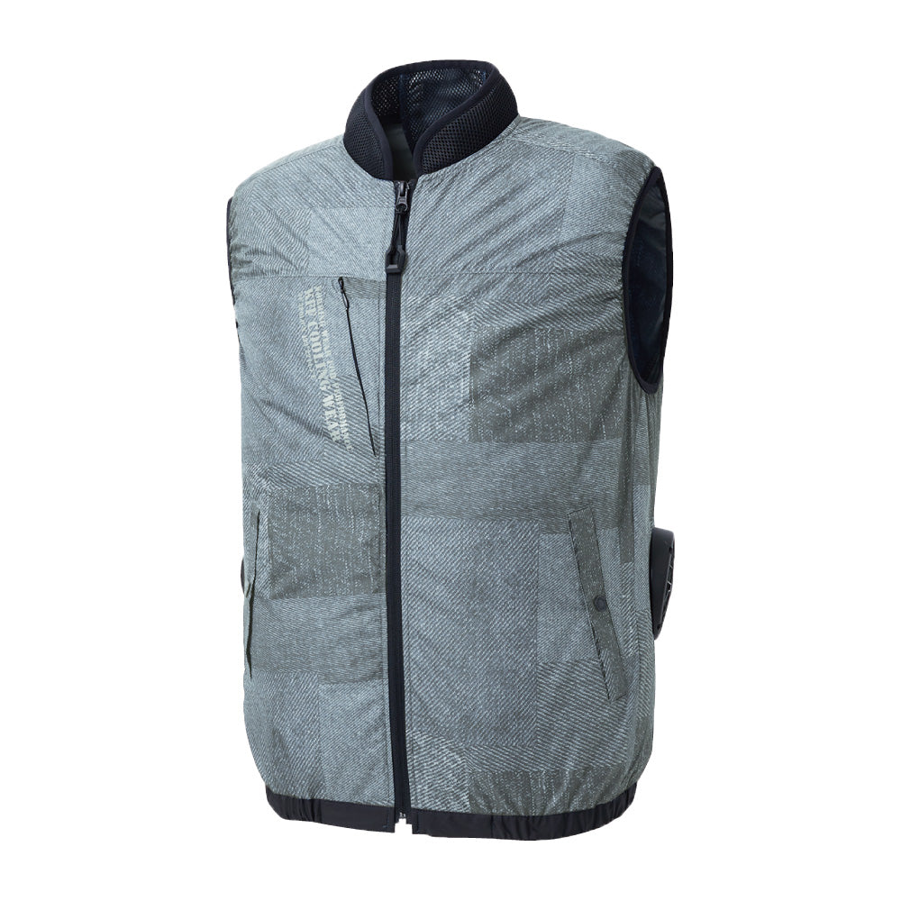 Sサイズあり サンエス 空調風神服® ベストタイプ UVカット 紫外線  