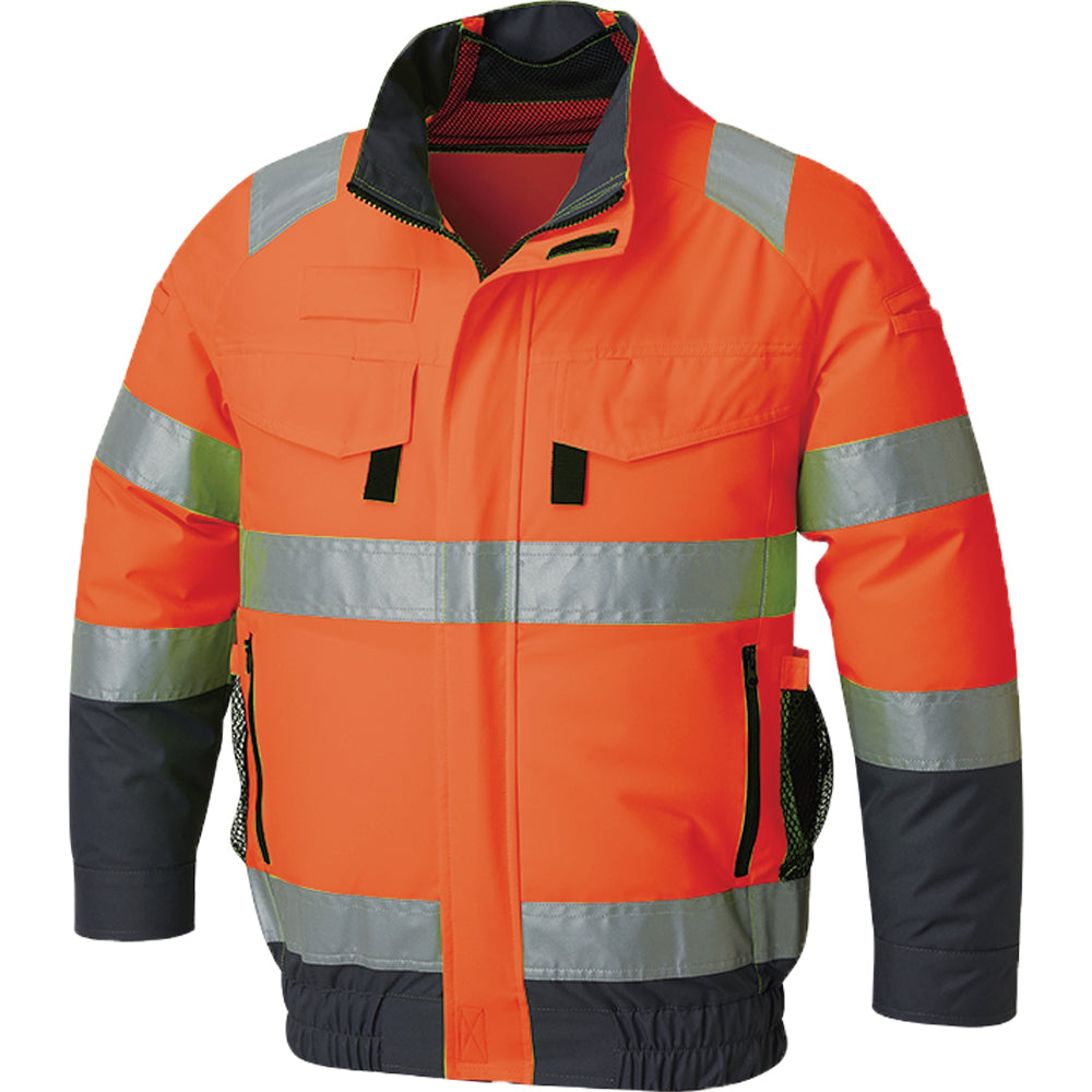 空調服 空調風神服 LL 新品＆中古 長袖ブルゾン バッテリー 他 空調風神服 フルハーネス用 長袖ブルゾン 綿100％ 作業着 作業服 空調