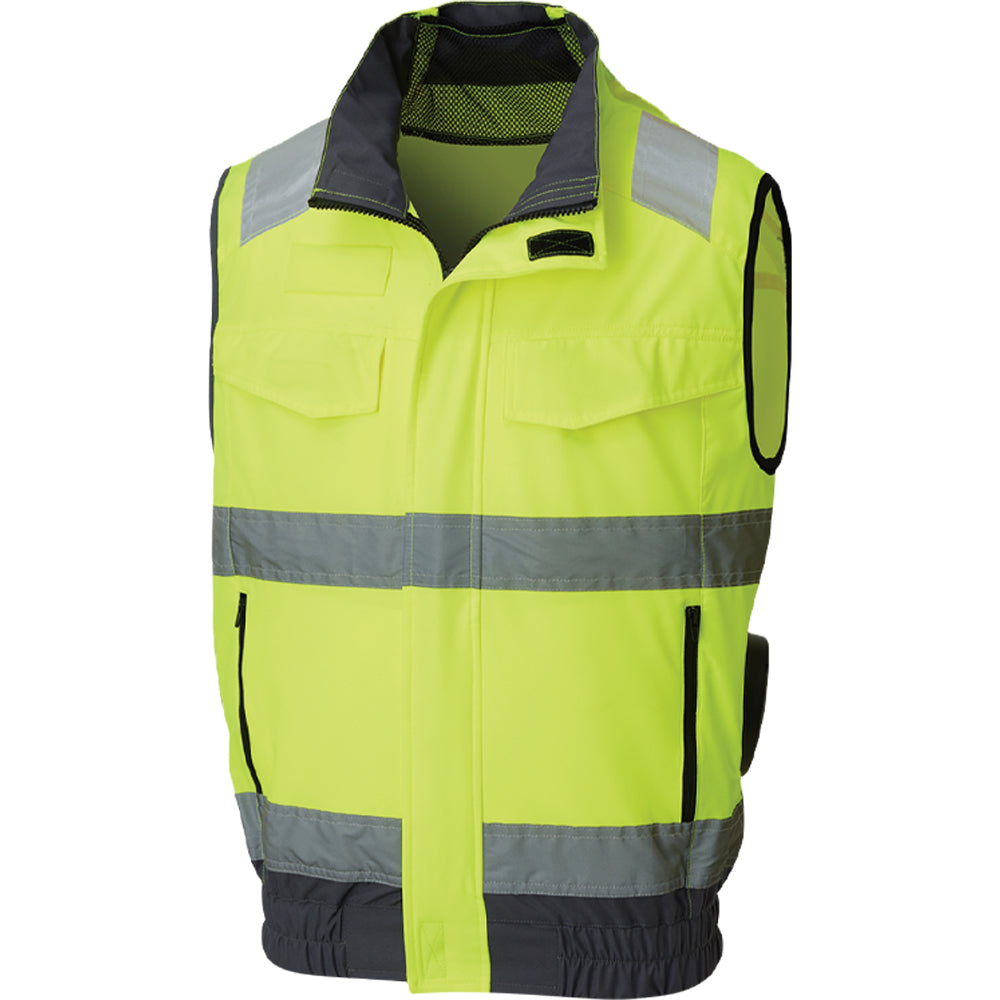 空 Hi-Vis ベスト】 空調風神服 高視認性安全服 KF92522 – サンエス