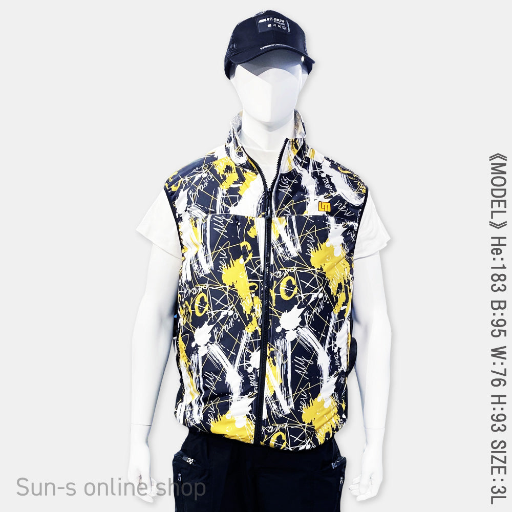 サンエス LOUDMOUTH×空調風神服® コラボウェア ベスト KF92582