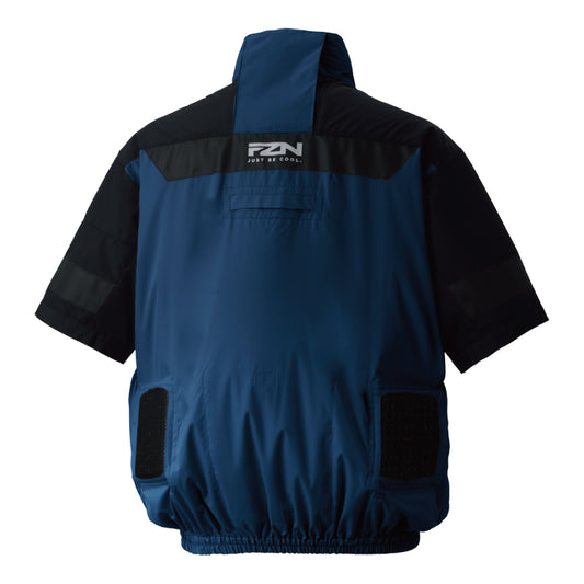 FZN 空調風神服🄬 水と風で冷却効果アップ クールフィルター半袖ブルゾン KF92640S