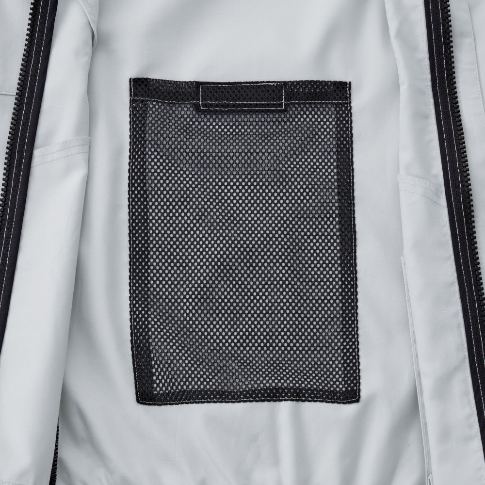 空調風神服🄬 JIS T8118適合 ストレッチ フルハーネス用エコ長袖ブルゾン KF92651G