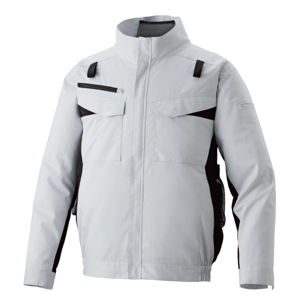 空調風神服🄬 JIS T8118適合 ストレッチ フルハーネス用エコ長袖ブルゾン KF92651G