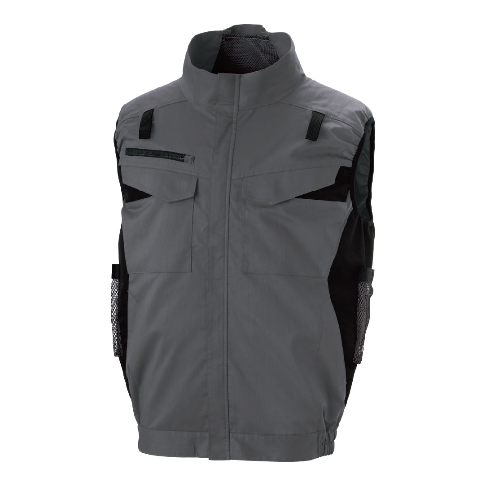 空調風神服🄬 JIS T8118適合 ストレッチ フルハーネス用エコベスト KF92652G