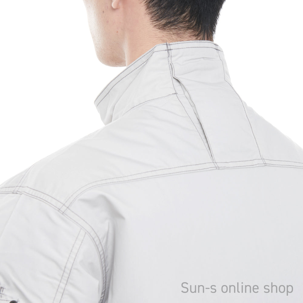 サンエス 空調風神服 脱落防止ネット付き 【ファンネット付長袖ブルゾン】 KF95100V