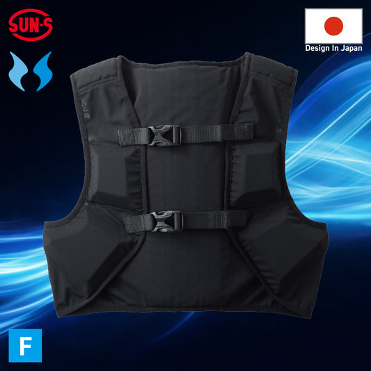 【エアーダクトベスト】 空調風神服 フルハーネス向けインナー KF99180