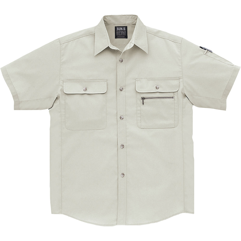 サンエス 作業着 帯電防止 半袖トリカットシャツ WA327 – サンエス公式