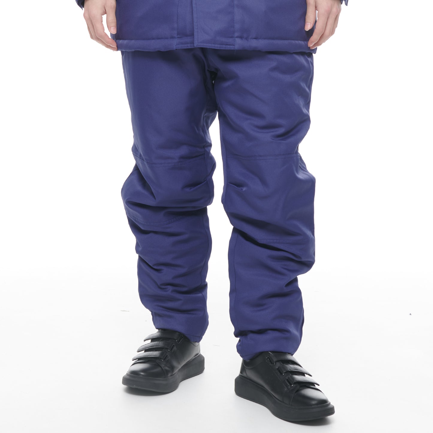 サンエス AD10014 ツータックパンツ W91・オーロラブルー4 作業服 ズボン 作業着 制服、作業服