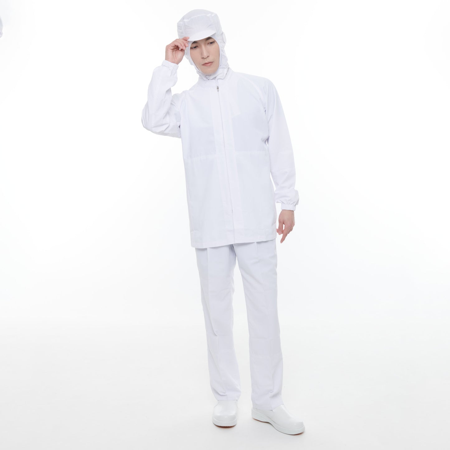 サンエス 食品工場用白衣 フードマイスター 超清涼素材 【男女共用コート】 FX70650R